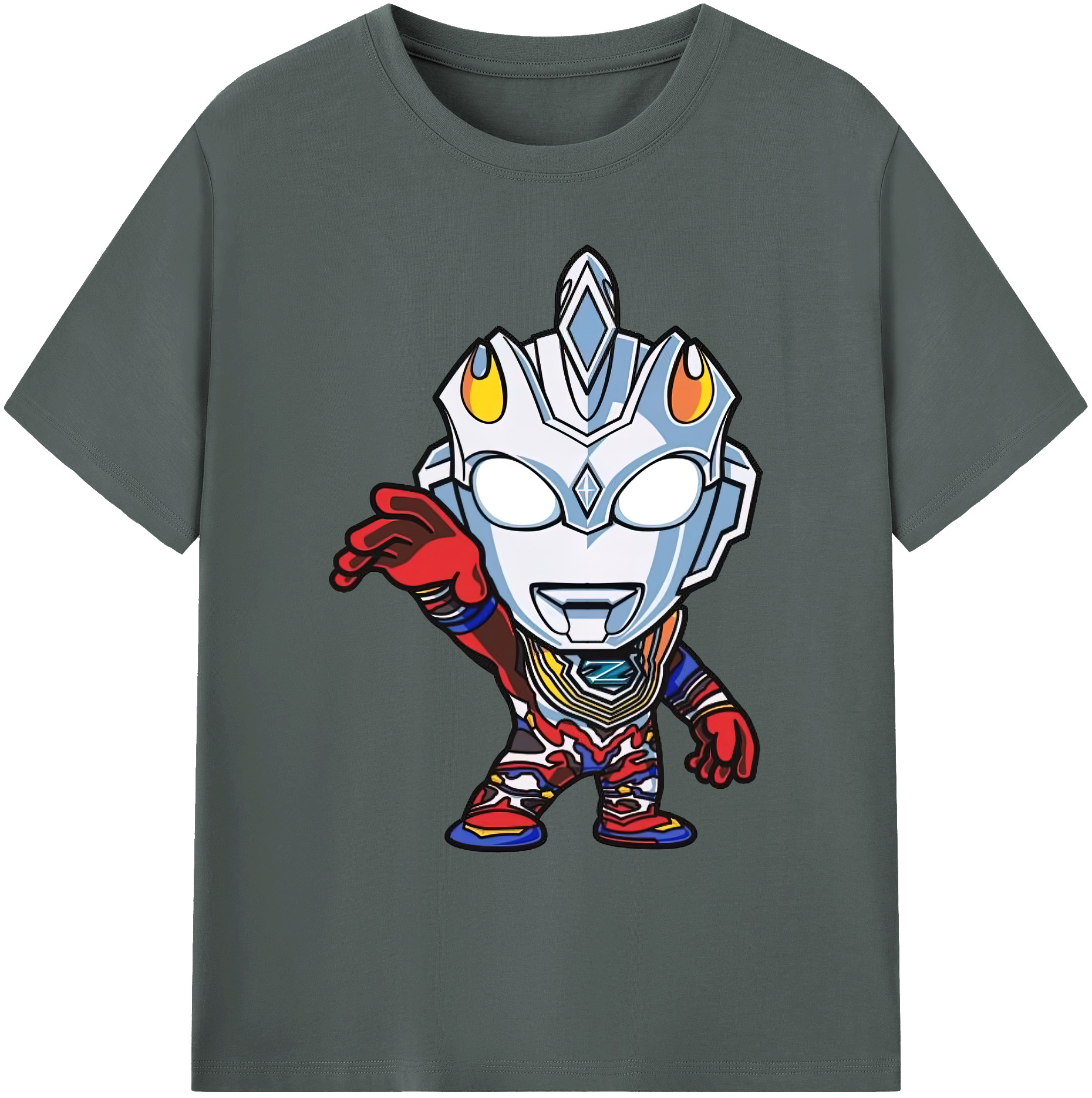 （画像用） ウルトラマン Ultraman 綿100％ メンズ半袖Tシャツ｜肌触りやわらか＆通気性